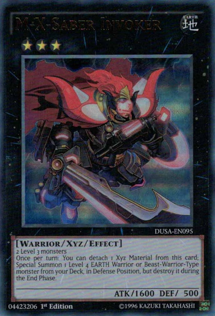 M-X-Saber Invoker [DUSA-EN095] Ultra Rare | Game Master's Emporium (The New GME)