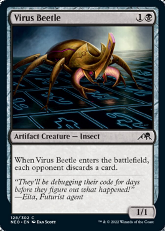 Virus Beetle [Kamigawa: Neon Dynasty] | Game Master's Emporium (The New GME)