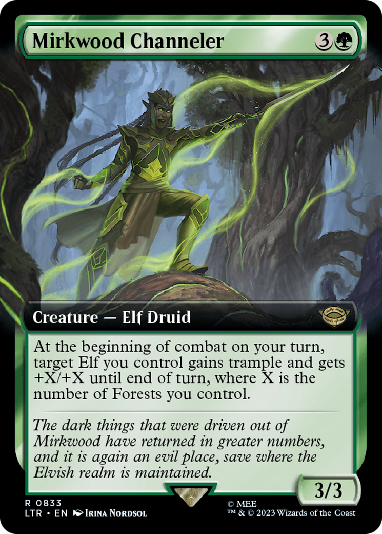 Mirkwood Channeler (Extended Art) [The Lord of the Rings: Tales of Middle-Earth] | Game Master's Emporium (The New GME)