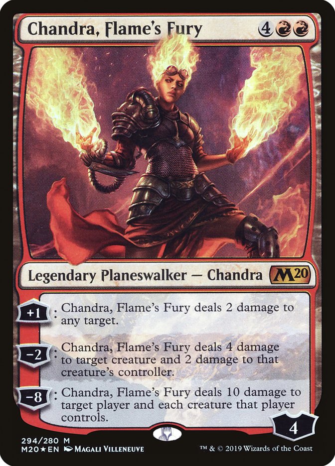 Chandra, Flame's Fury [Core Set 2020] | Game Master's Emporium (The New GME)