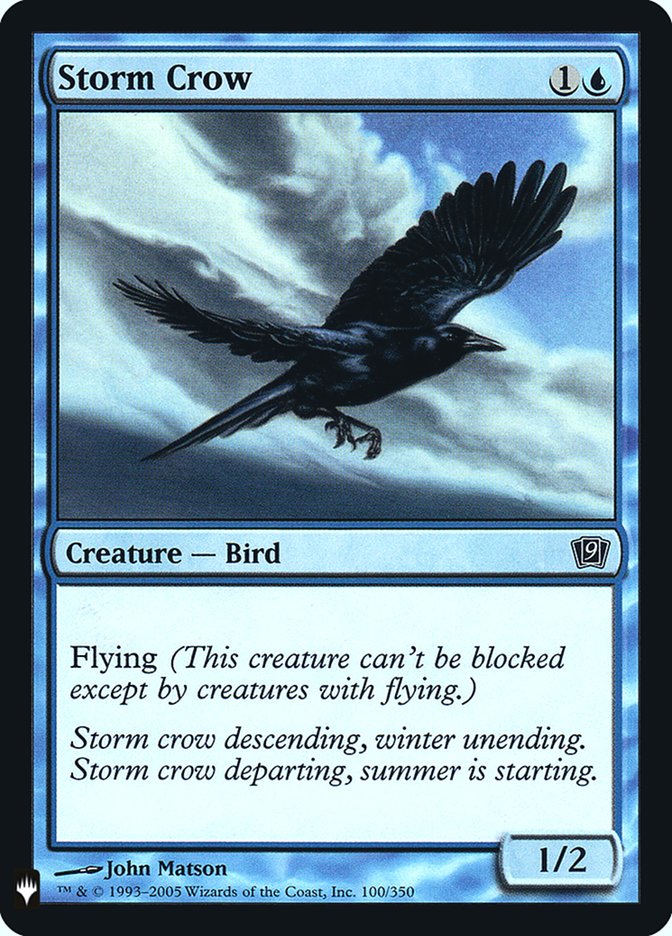 Storm Crow [Mystery Booster] | Game Master's Emporium (The New GME)