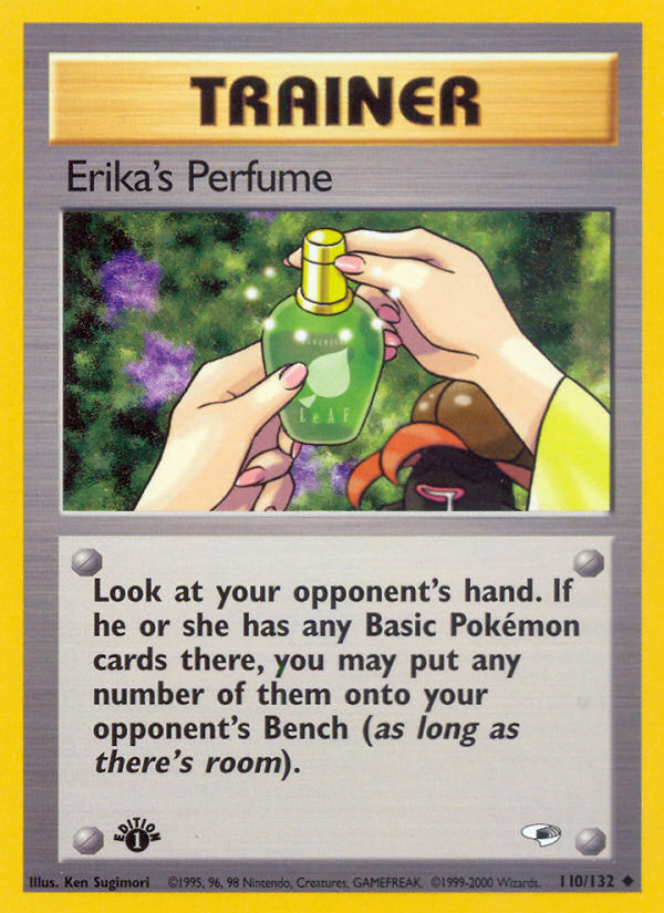 Erika's Perfume (110/132) [Gym Heroes 1st Edition] | Game Master's Emporium (The New GME)