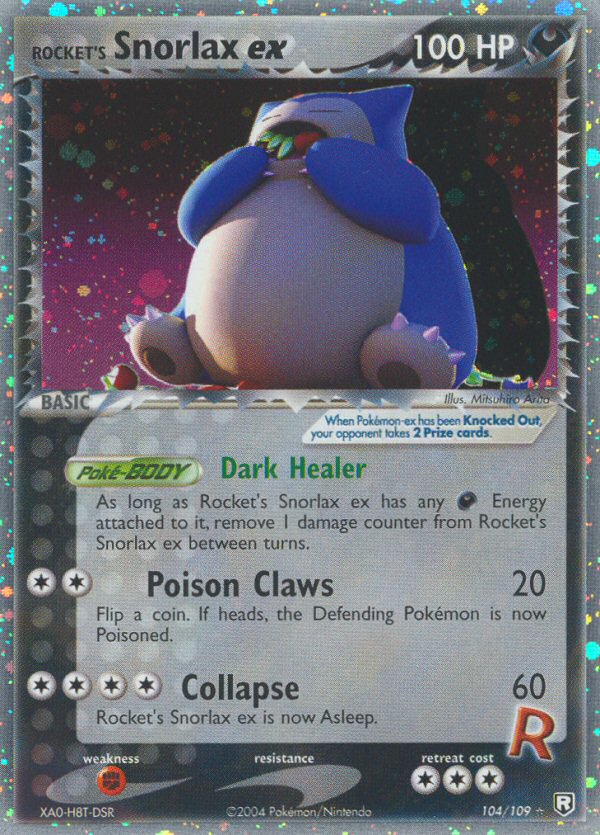 Rocket's Snorlax ex (104/109) [EX: Team Rocket Returns] | Game Master's Emporium (The New GME)