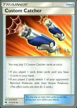 Custom Catcher (171/214) (Pikarom Judge - Haruki Miyamoto) [World Championships 2019] | Game Master's Emporium (The New GME)