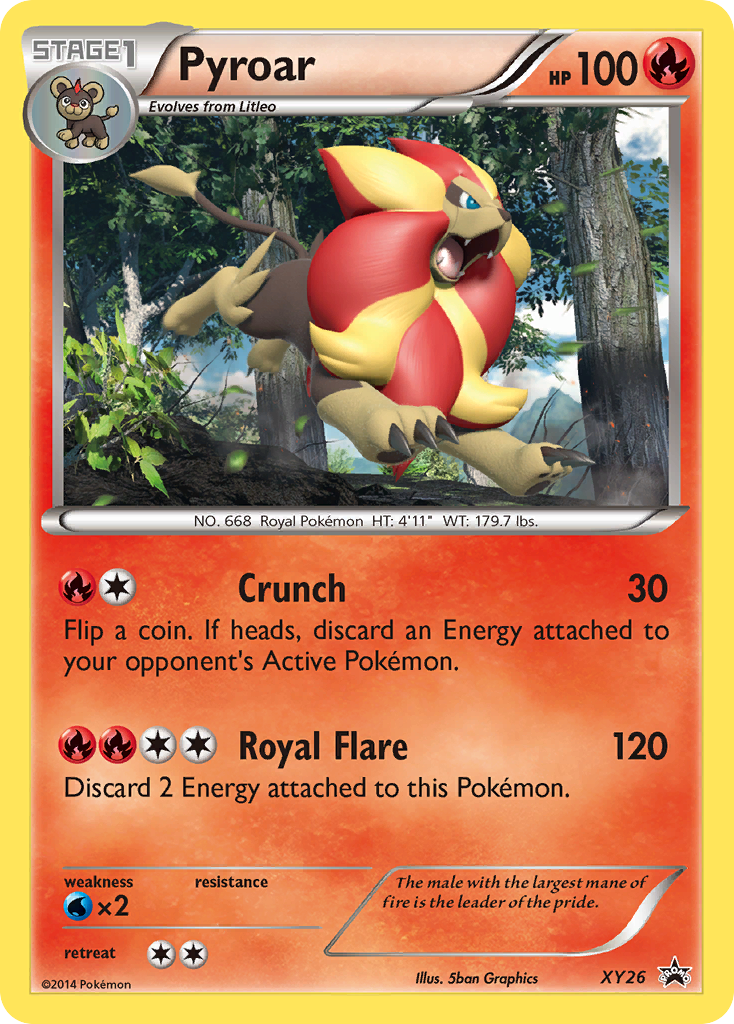 Pyroar (XY26) [XY: Black Star Promos] | Game Master's Emporium (The New GME)