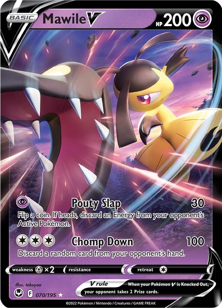 Mawile V (070/195) [Sword & Shield: Silver Tempest] | Game Master's Emporium (The New GME)