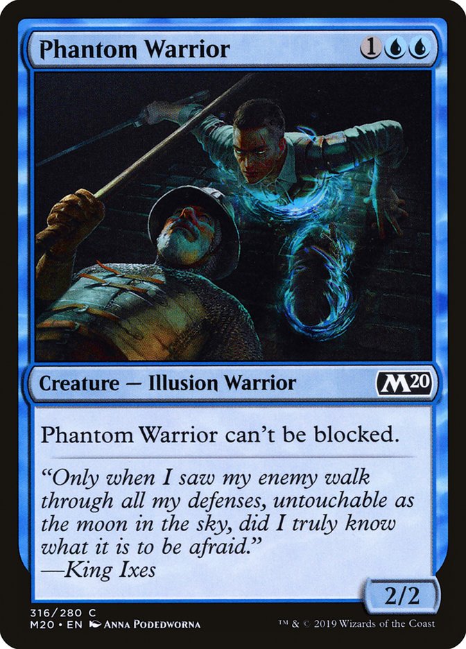 Phantom Warrior [Core Set 2020] | Game Master's Emporium (The New GME)