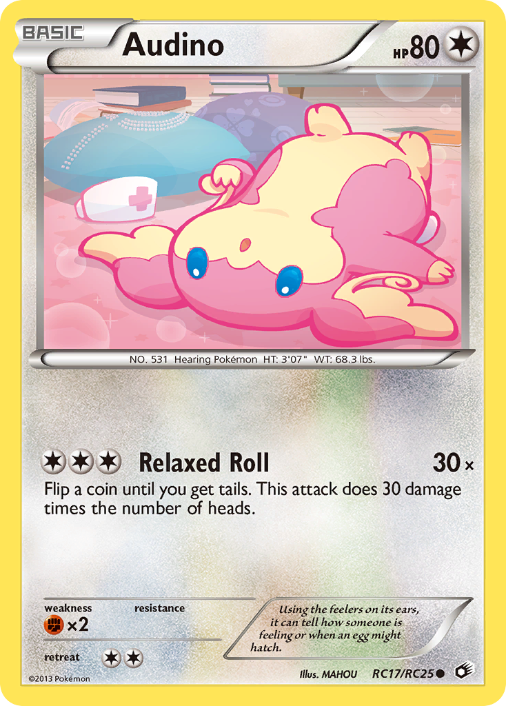 Audino (RC17/RC25) [Black & White: Legendary Treasures] | Game Master's Emporium (The New GME)