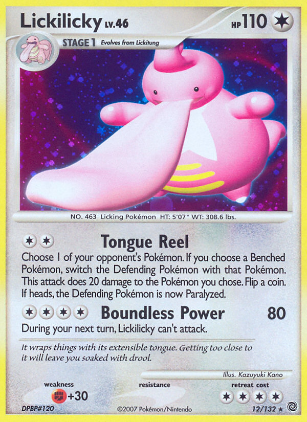 Lickilicky (12/132) [Diamond & Pearl: Secret Wonders] | Game Master's Emporium (The New GME)