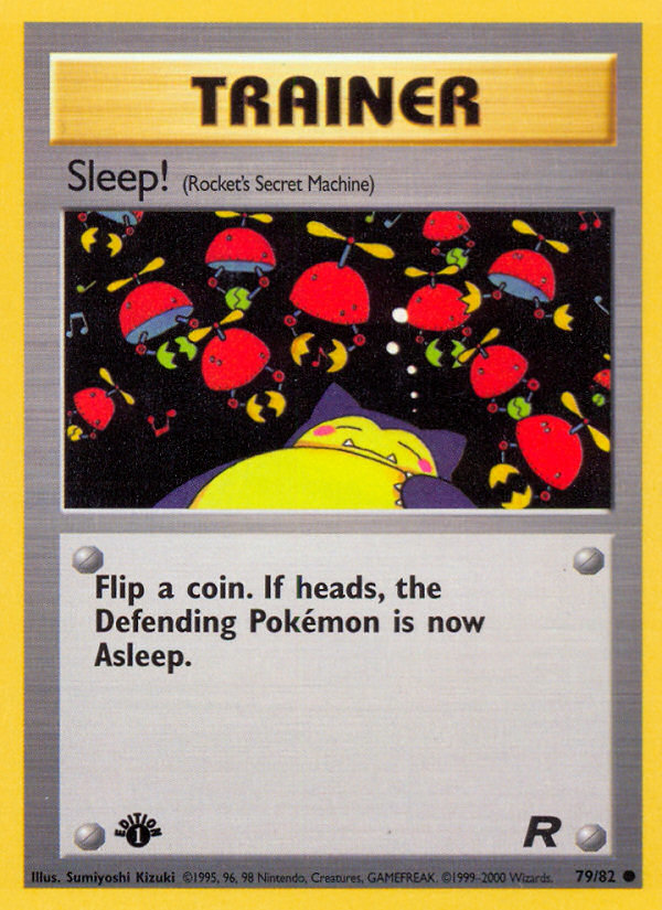 Sleep! (79/82) [Team Rocket 1st Edition] | Game Master's Emporium (The New GME)