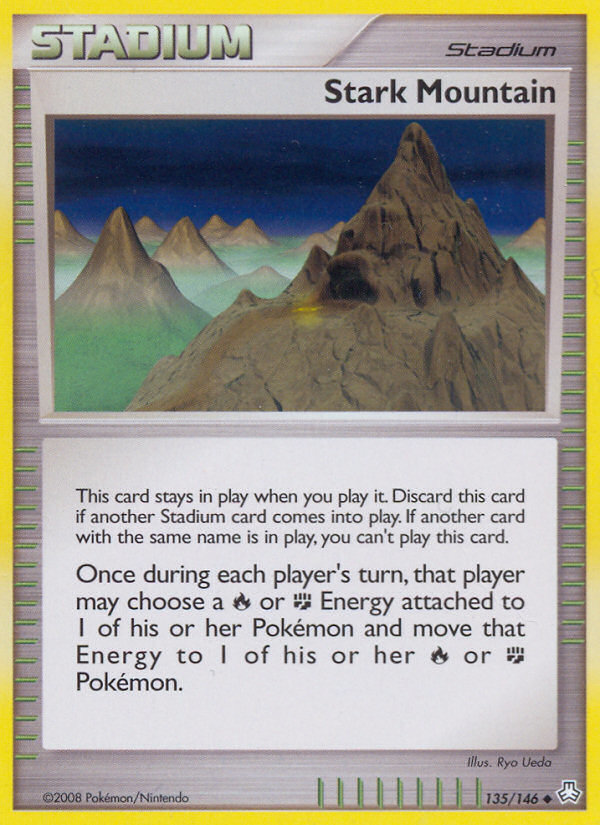 Stark Mountain (135/146) [Diamond & Pearl: Legends Awakened] | Game Master's Emporium (The New GME)