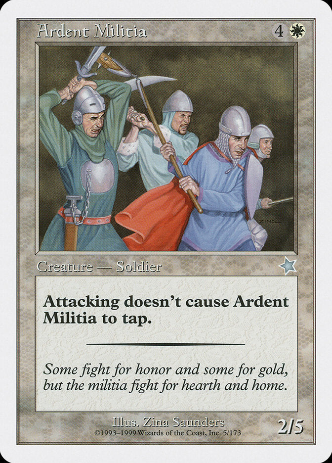 Ardent Militia [Starter 1999] | Game Master's Emporium (The New GME)