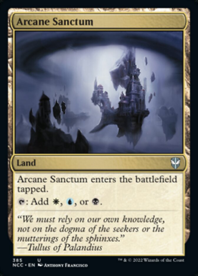 Arcane Sanctum [Streets of New Capenna Commander] | Game Master's Emporium (The New GME)