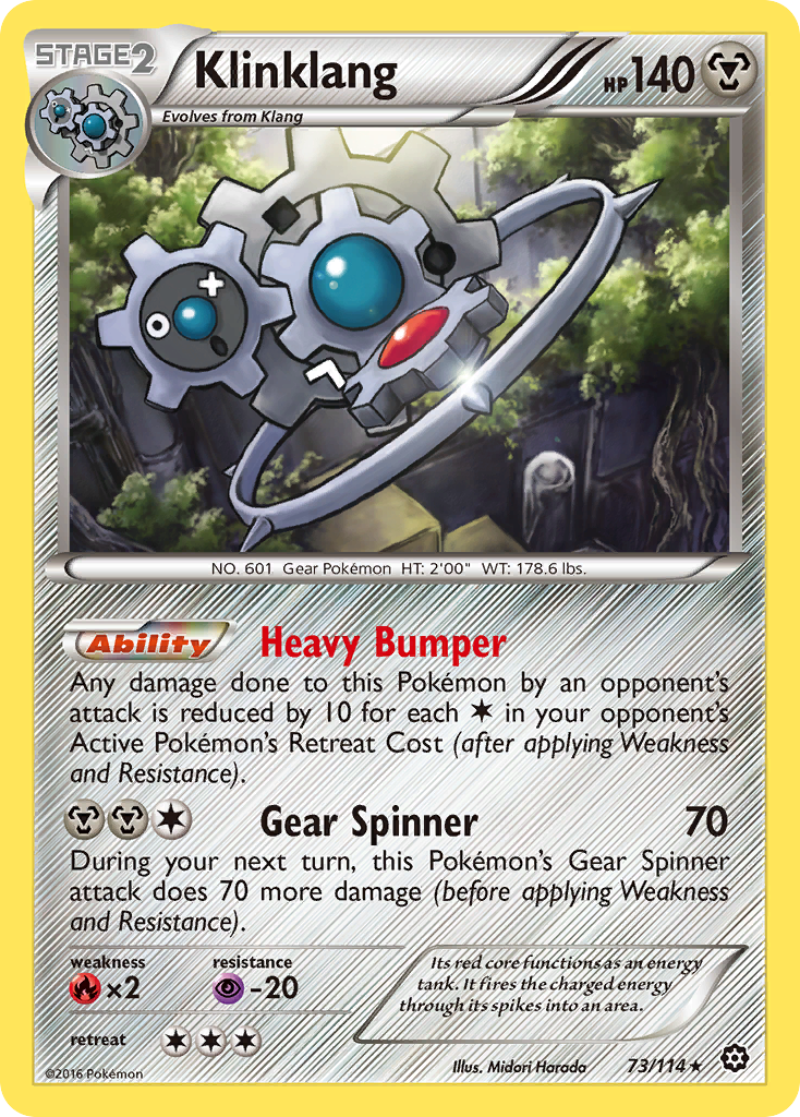 Klinklang (73/114) [XY: Steam Siege] | Game Master's Emporium (The New GME)