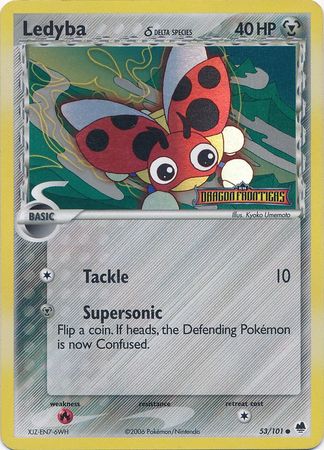 Ledyba (53/101) (Delta Species) (Stamped) [EX: Dragon Frontiers] | Game Master's Emporium (The New GME)