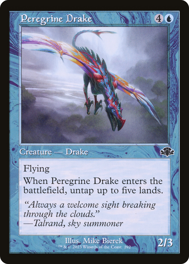 Peregrine Drake (Retro) [Dominaria Remastered] | Game Master's Emporium (The New GME)