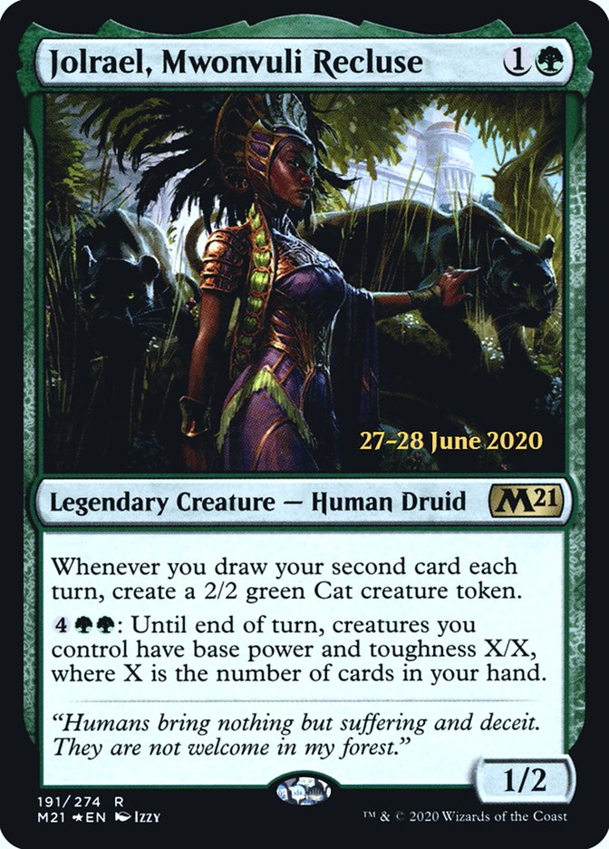 Jolrael, Mwonvuli Recluse [Core Set 2021 Prerelease Promos] | Game Master's Emporium (The New GME)