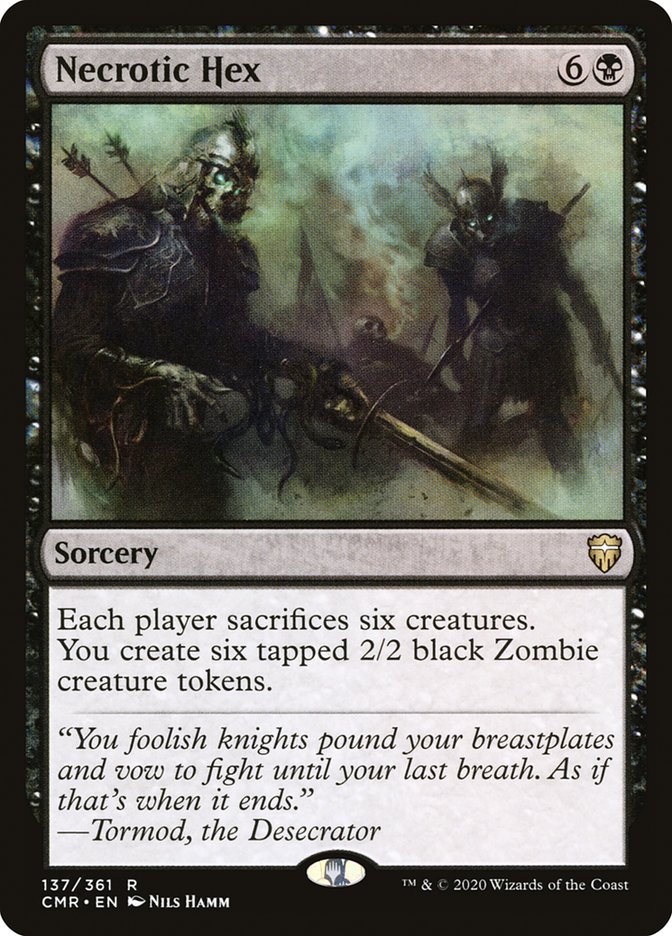 Necrotic Hex [Commander Legends] | Game Master's Emporium (The New GME)