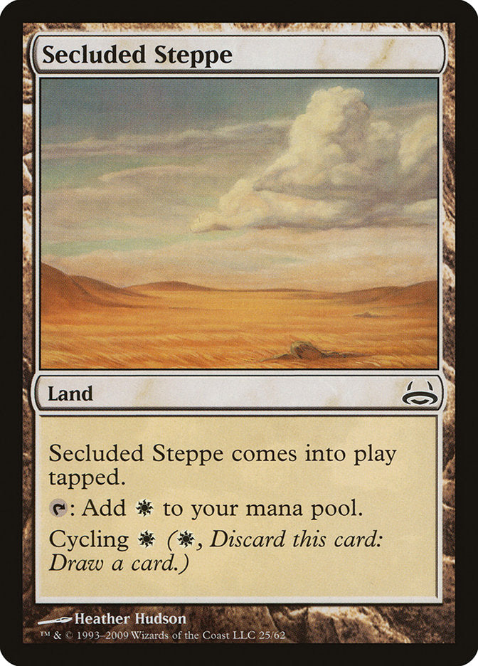 Secluded Steppe [Duel Decks: Divine vs. Demonic] | Game Master's Emporium (The New GME)