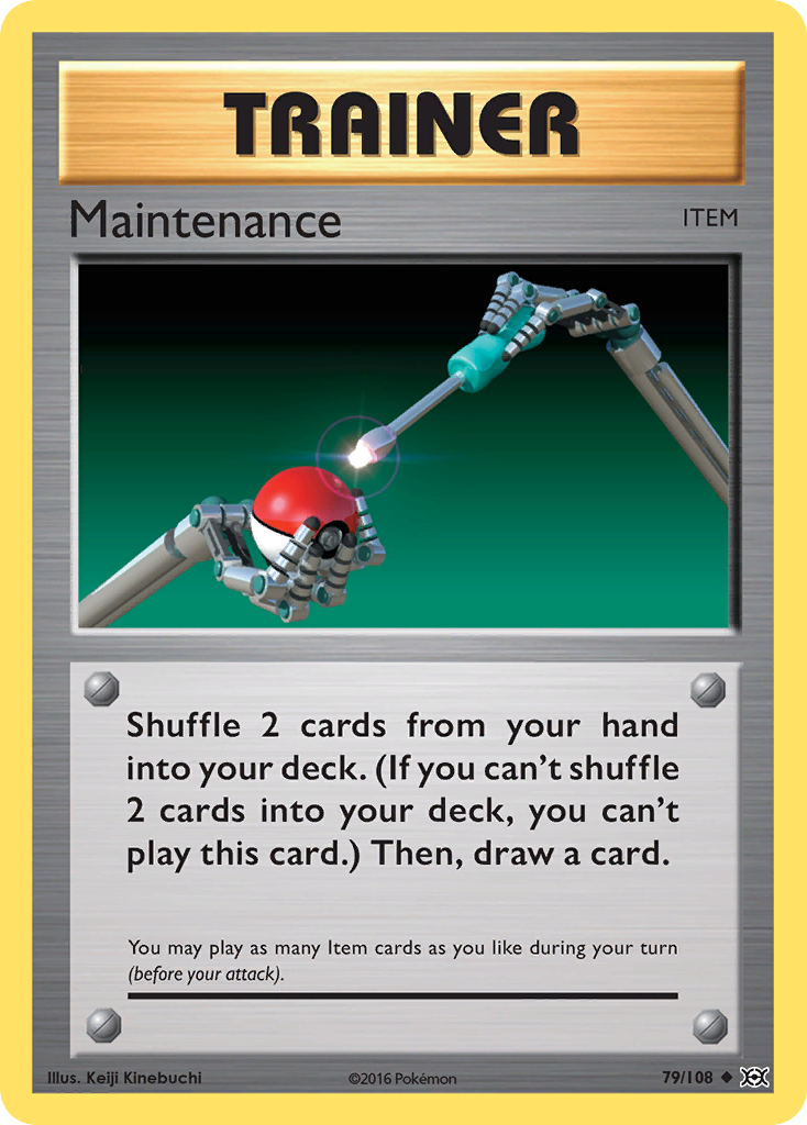 Maintenance (79/108) [XY: Evolutions] | Game Master's Emporium (The New GME)