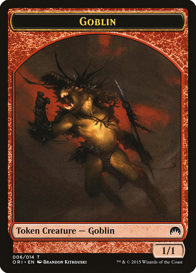 Goblin Token [Magic Origins Tokens] | Game Master's Emporium (The New GME)
