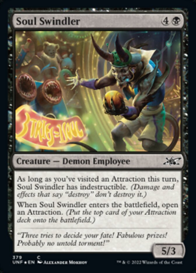 Soul Swindler (Galaxy Foil) [Unfinity] | Game Master's Emporium (The New GME)