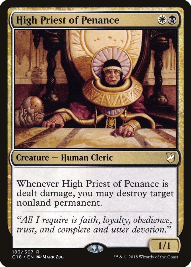 High Priest of Penance [Commander 2018] | Game Master's Emporium (The New GME)