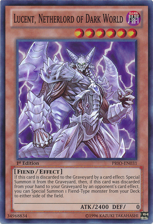 Lucent, Netherlord of Dark World [PRIO-EN031] Super Rare | Game Master's Emporium (The New GME)