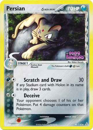 Persian (48/110) (Delta Species) (Stamped) [EX: Holon Phantoms] | Game Master's Emporium (The New GME)