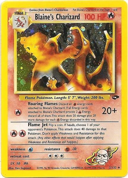 Blaine's Charizard (2/132) [Gym Challenge Unlimited] | Game Master's Emporium (The New GME)