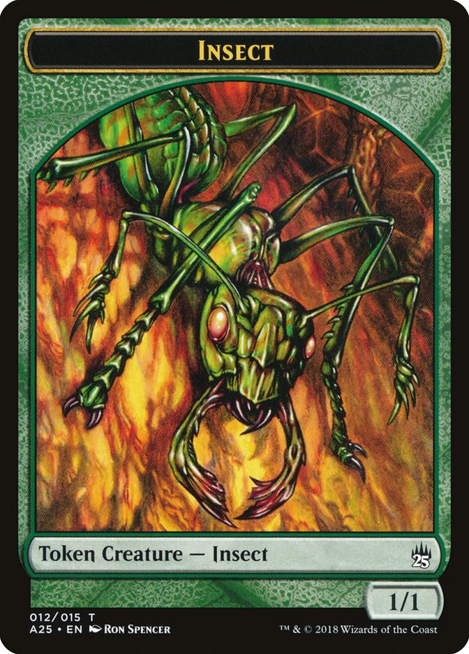 Insect Token [Masters 25 Tokens] | Game Master's Emporium (The New GME)