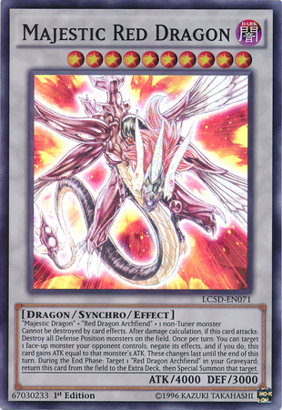 Majestic Red Dragon [LC5D-EN071] Super Rare | Game Master's Emporium (The New GME)