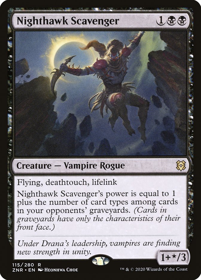 Nighthawk Scavenger [Zendikar Rising] | Game Master's Emporium (The New GME)