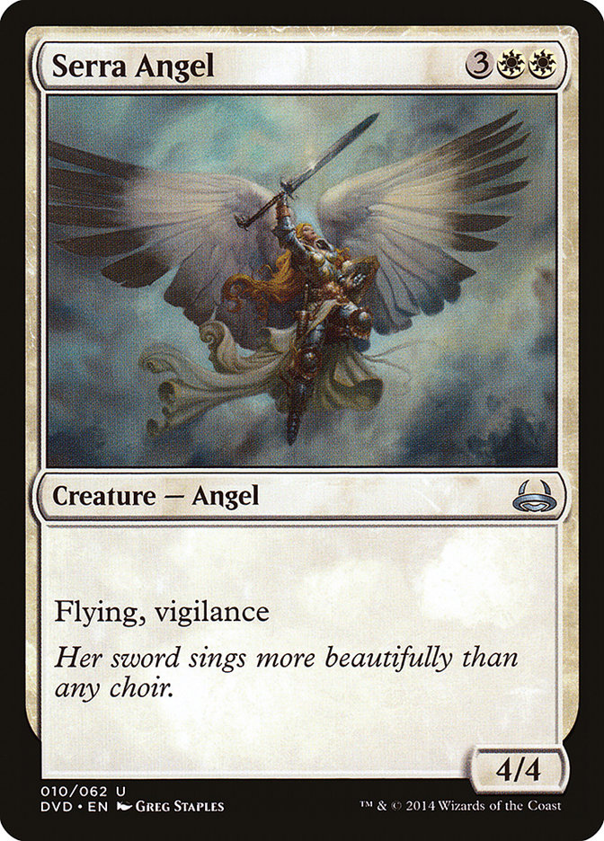 Serra Angel (Divine vs. Demonic) [Duel Decks Anthology] | Game Master's Emporium (The New GME)