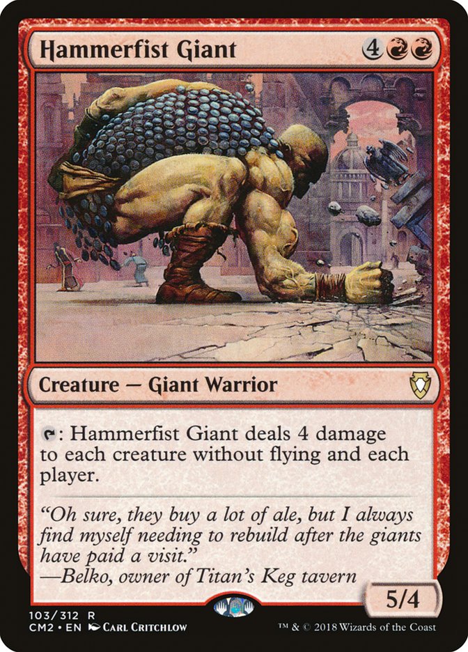 Hammerfist Giant [Commander Anthology Volume II] | Game Master's Emporium (The New GME)