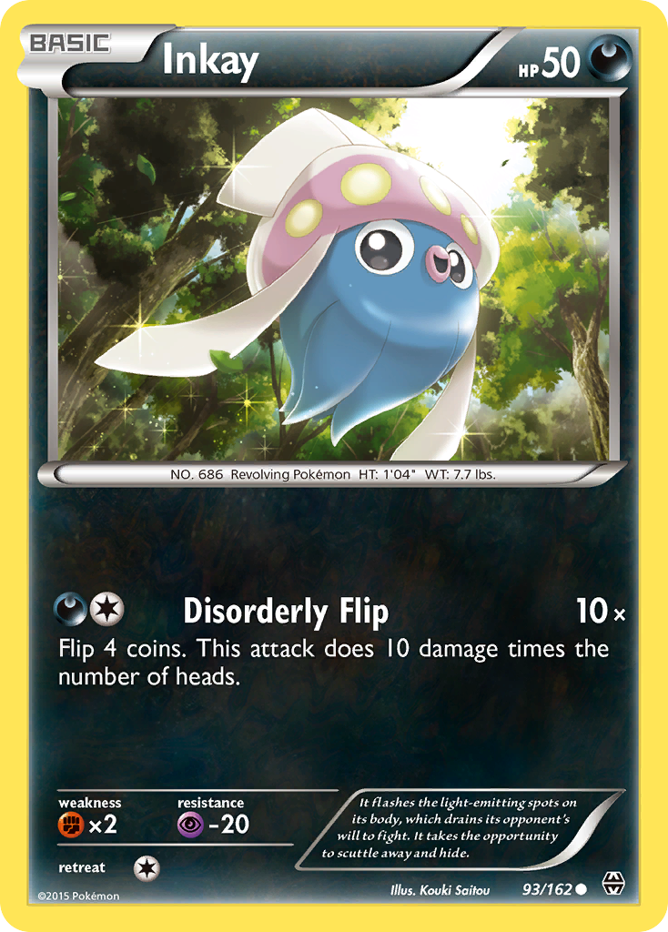 Inkay (93/162) [XY: BREAKthrough] | Game Master's Emporium (The New GME)