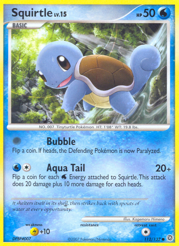 Squirtle (112/132) [Diamond & Pearl: Secret Wonders] | Game Master's Emporium (The New GME)