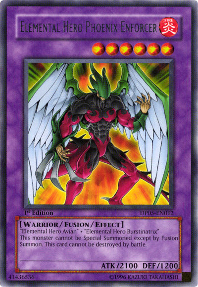 Elemental Hero Phoenix Enforcer [DP05-EN012] Rare | Game Master's Emporium (The New GME)