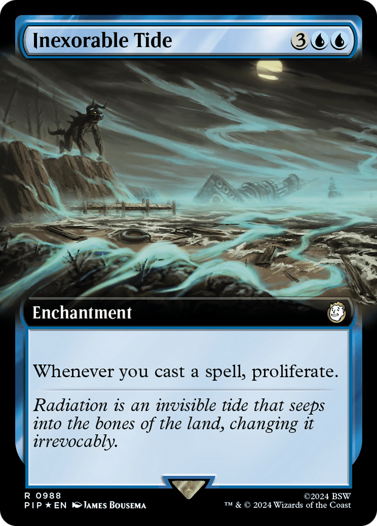 Inexorable Tide (Extended Art) (Surge Foil) [Fallout] | Game Master's Emporium (The New GME)