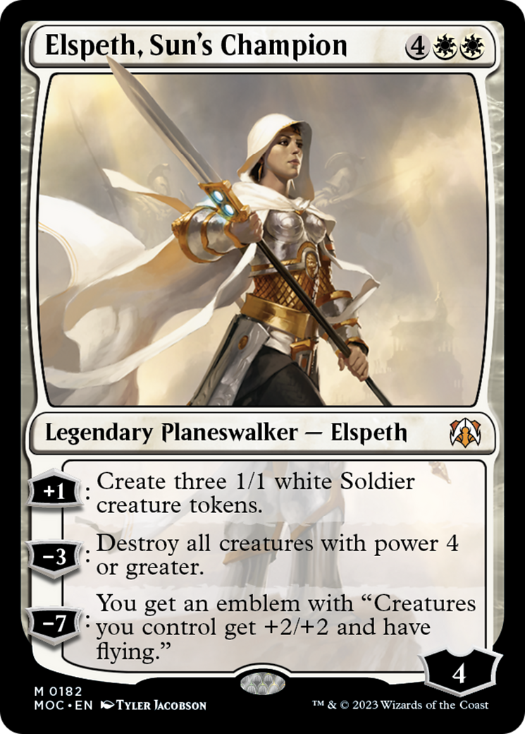 Elspeth, Sun's Champion [March of the Machine Commander] | Game Master's Emporium (The New GME)