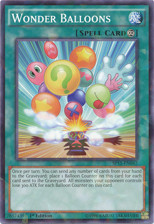 Wonder Balloons [SP15-EN042] Shatterfoil Rare | Game Master's Emporium (The New GME)