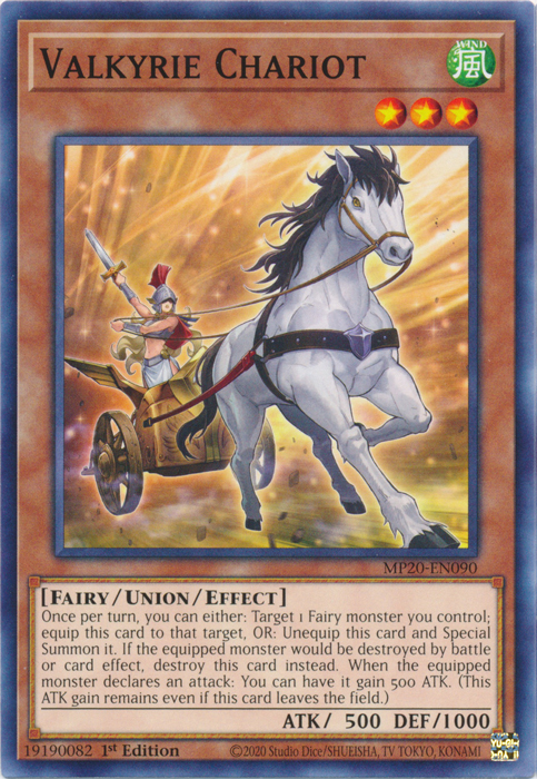 Valkyrie Chariot [MP20-EN090] Common | Game Master's Emporium (The New GME)