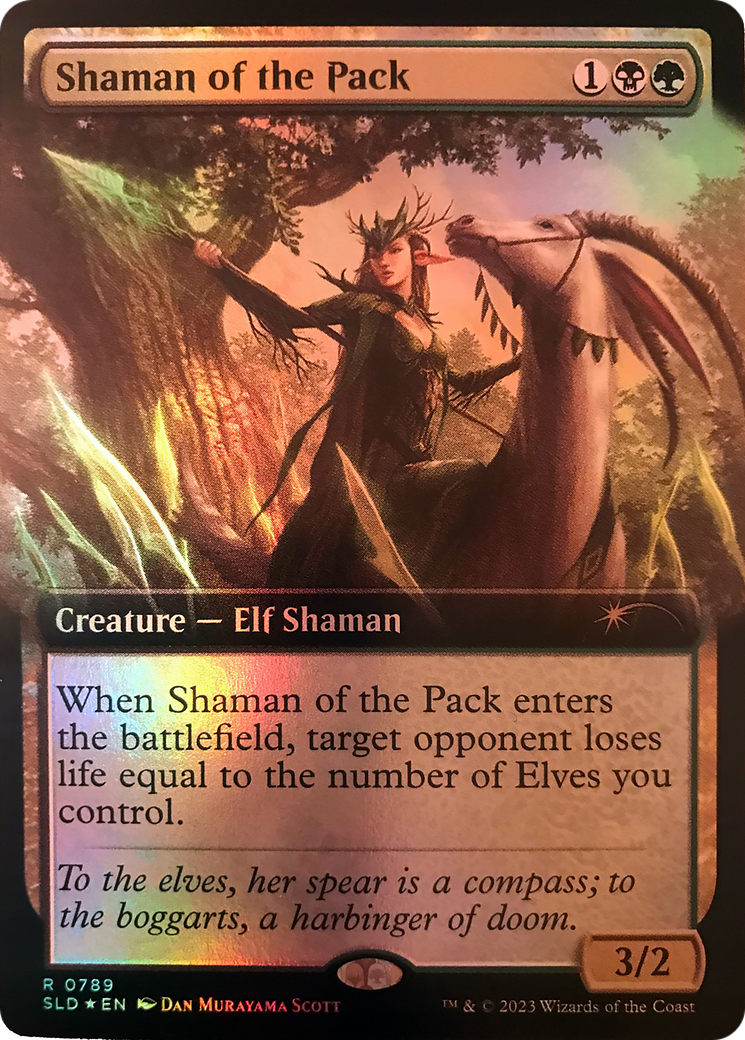 Shaman of the Pack (Extended Art) [Secret Lair Drop Series] | Game Master's Emporium (The New GME)