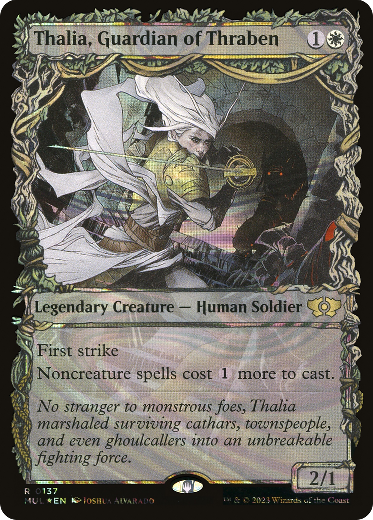Thalia, Guardian of Thraben (Halo Foil) [Multiverse Legends] | Game Master's Emporium (The New GME)