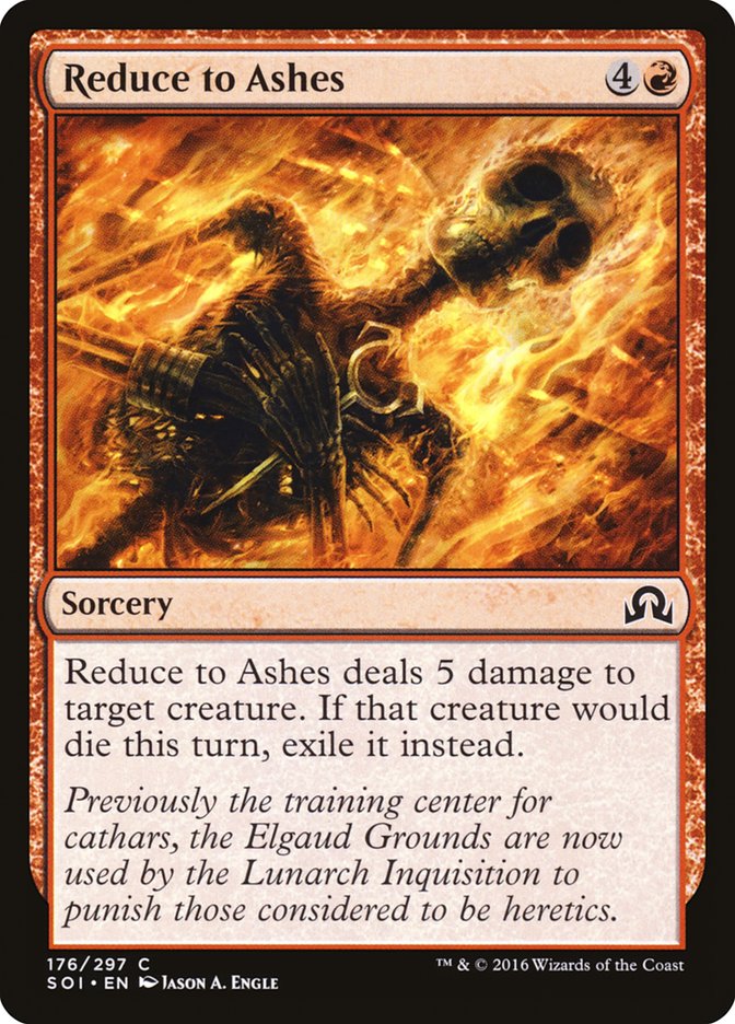 Reduce to Ashes [Shadows over Innistrad] | Game Master's Emporium (The New GME)