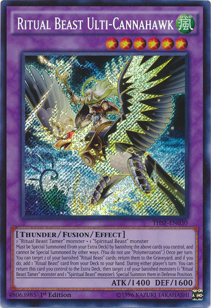 Ritual Beast Ulti-Cannahawk [THSF-EN030] Secret Rare | Game Master's Emporium (The New GME)