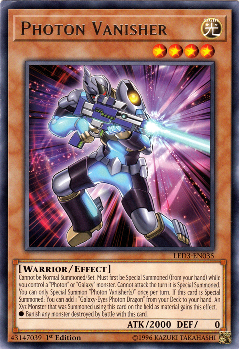 Photon Vanisher [LED3-EN035] Rare | Game Master's Emporium (The New GME)