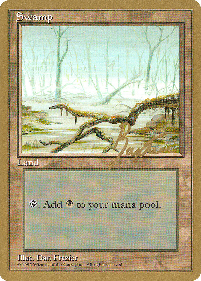 Swamp (gb372) (George Baxter) [Pro Tour Collector Set] | Game Master's Emporium (The New GME)