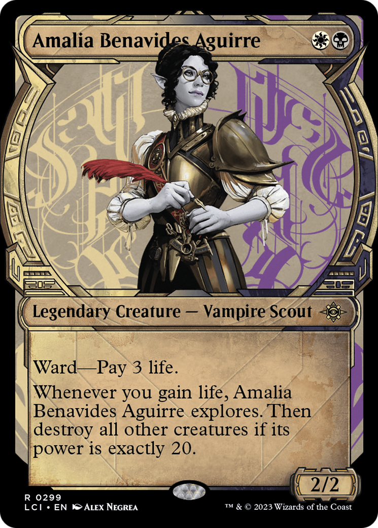 Amalia Benavides Aguirre (Showcase) [The Lost Caverns of Ixalan] | Game Master's Emporium (The New GME)