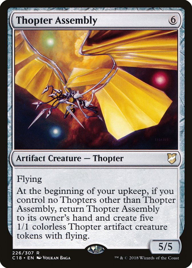 Thopter Assembly [Commander 2018] | Game Master's Emporium (The New GME)